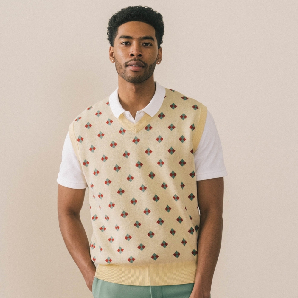 Bogey Boys diamond vest - Large